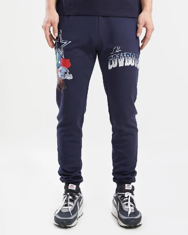 Effortless Style NFL DALLAS COWBOYS HOMETOWN MEN'S JOGGER (MIDNIGHT NAVY)