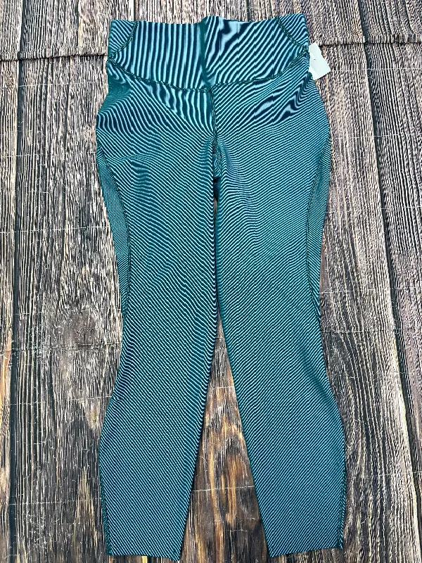 High-end Jackets Athletic Leggings By Lululemon In Blue, Size: 8