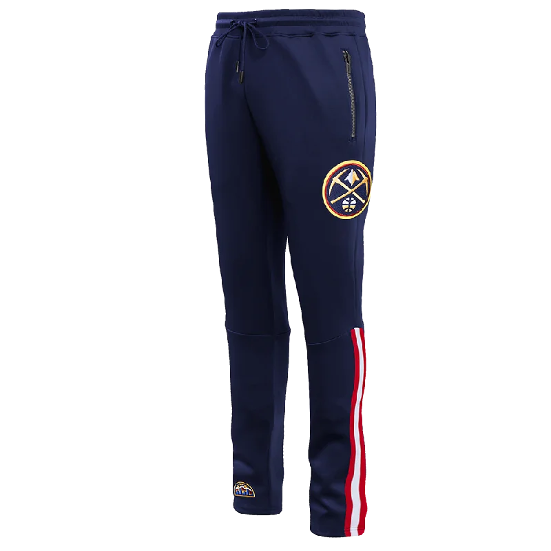 Techwear Fashion NBA DENVER NUGGETS CLASSIC MEN'S TRACK PANT (MIDNIGHT NAVY)