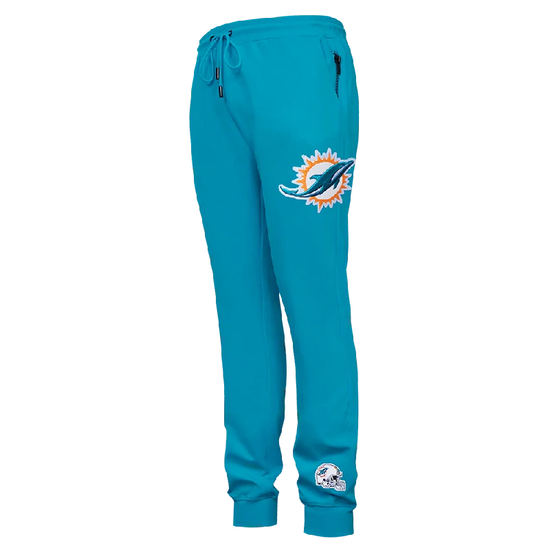 High-end Jackets NFL MIAMI DOLPHINS CLASSIC CHENILLE MEN'S JOGGER (TEAL)