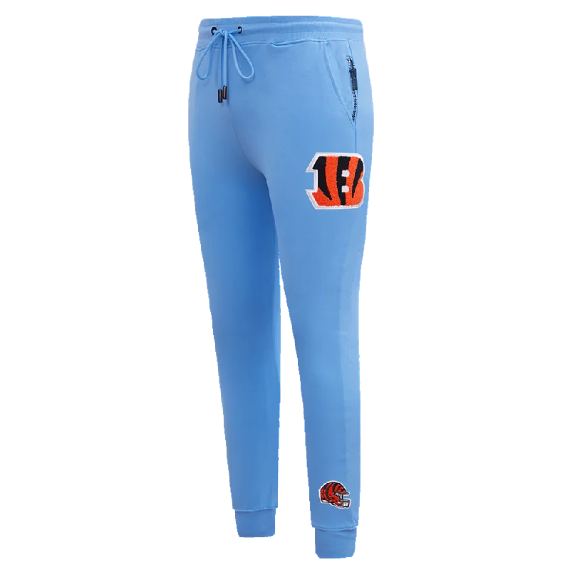 All-Day Wear NFL CINCINNATI BENGALS CLASSIC CHENILLE MEN'S JOGGER (UNIVERSITY BLUE)