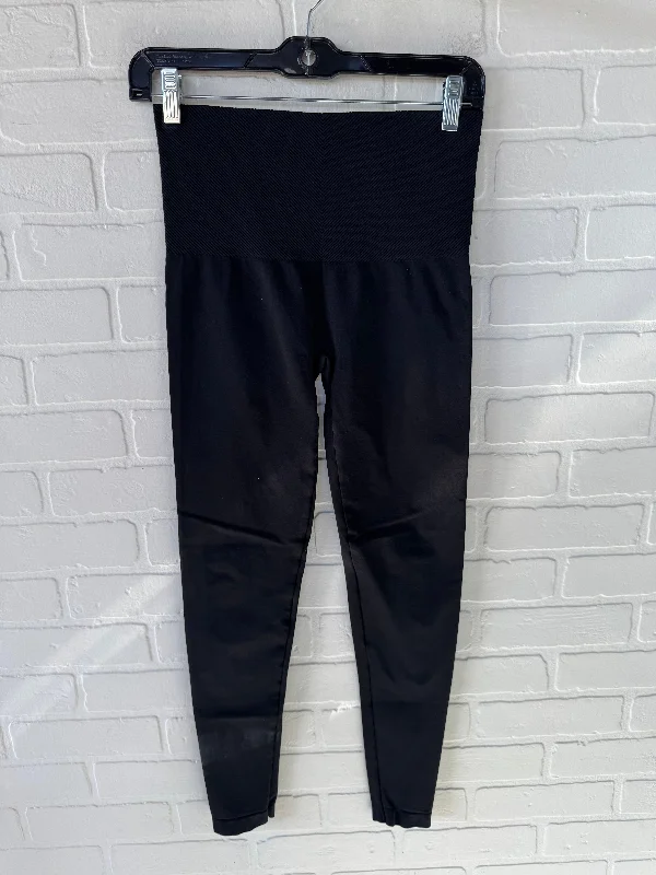 Versatile Style Pants Leggings By Assets By Spanx In Black, Size: 8