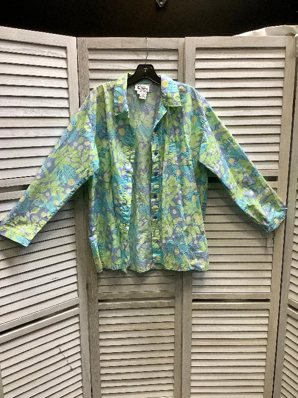 Tech Jackets Multi-colored Top Long Sleeve Lilly Pulitzer, Size M