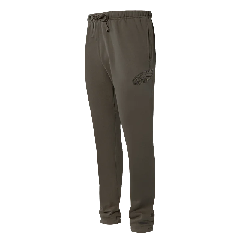 Premium Fabric NFL PHILADELPHIA EAGLES NEUTRAL MEN'S SWEATPANT (DARK TAUPE)