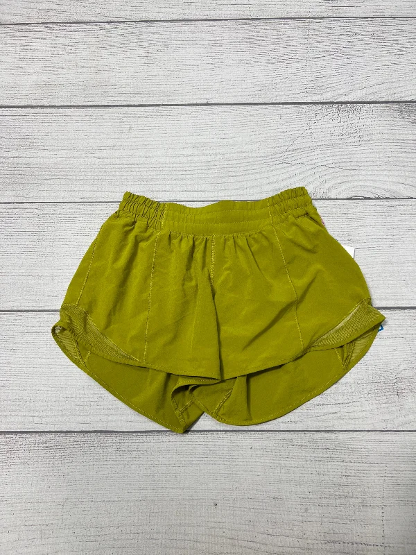 Relaxed Pants Athletic Shorts By Lululemon In Green, Size: 6