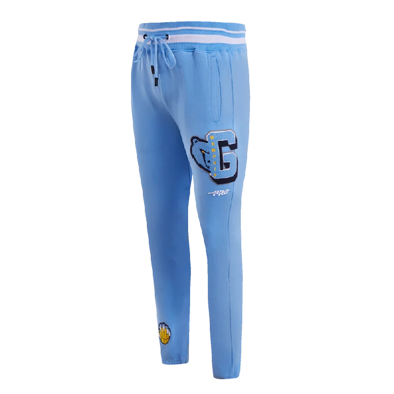 Rugged Jackets NBA MEMPHIS GRIZZLIES MASHUP LOGO SWEAT PANT (UNIVERSITY BLUE)