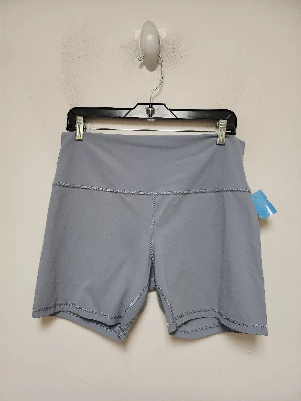 Trendy Comfort Athletic Shorts By Lululemon In Blue, Size: 14