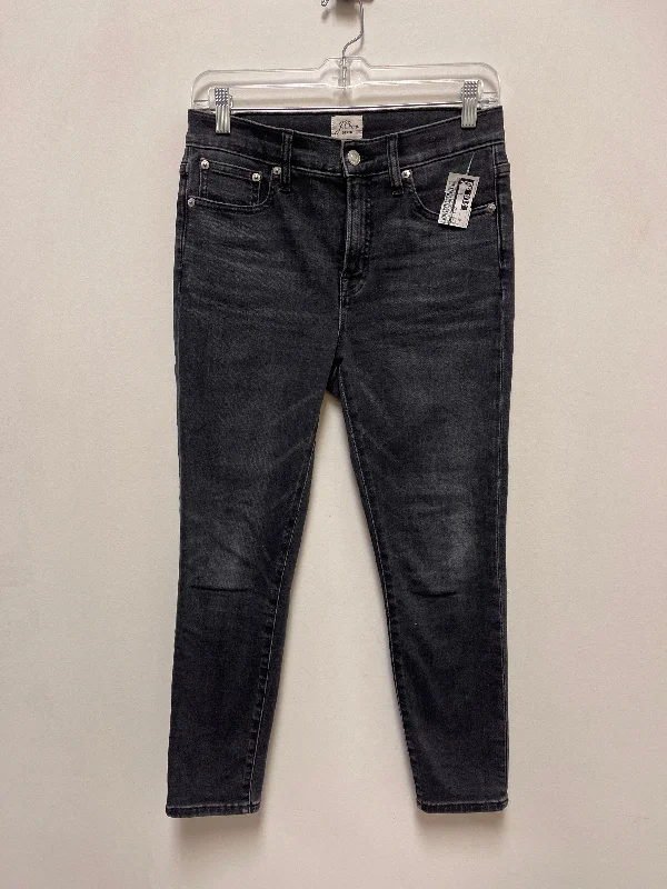 Street Style Jeans Skinny By J. Crew In Black, Size: 6