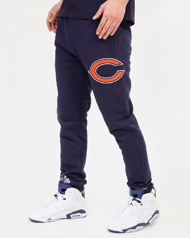 Everyday Wear NFL CHICAGO BEARS MASH UP FLC SWEATPANT (MIDNIGHT NAVY/ORANGE/ MIDNIGHT)