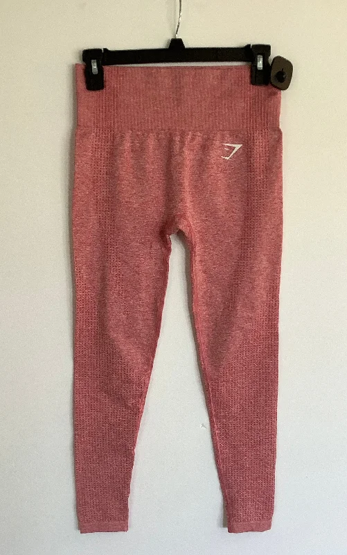 Modern Casuals Athletic Leggings By Gym Shark In Pink, Size: S
