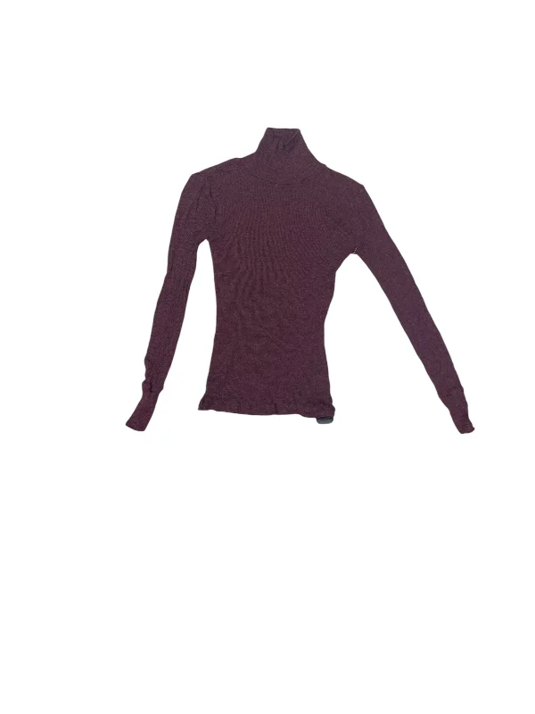 Sporty Suits Top Long Sleeve By Alexander Wang In Red, Size: Xs