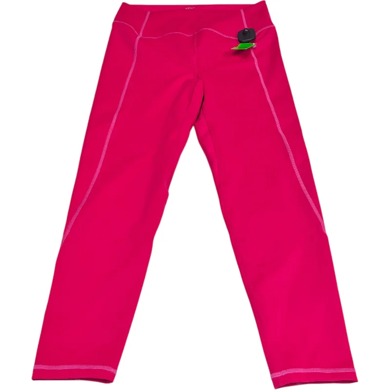 All-Purpose Wear Athletic Leggings By J. Crew In Pink, Size: L