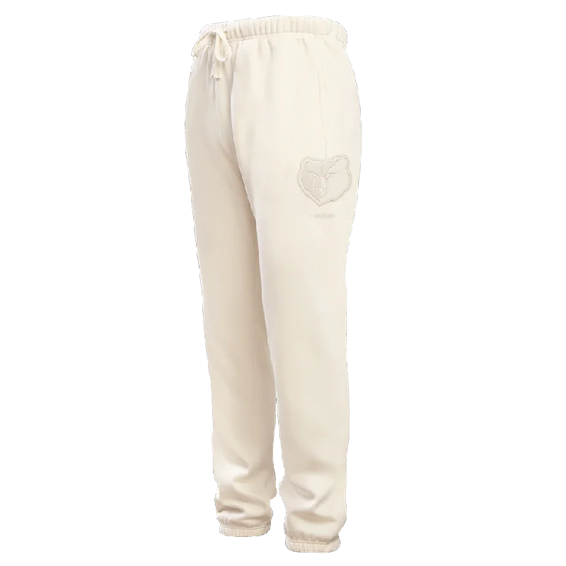 Modern Backpacks NBA MEMPHIS GRIZZLIES NEUTRAL FLC SWEATPANT (EGGSHELL)