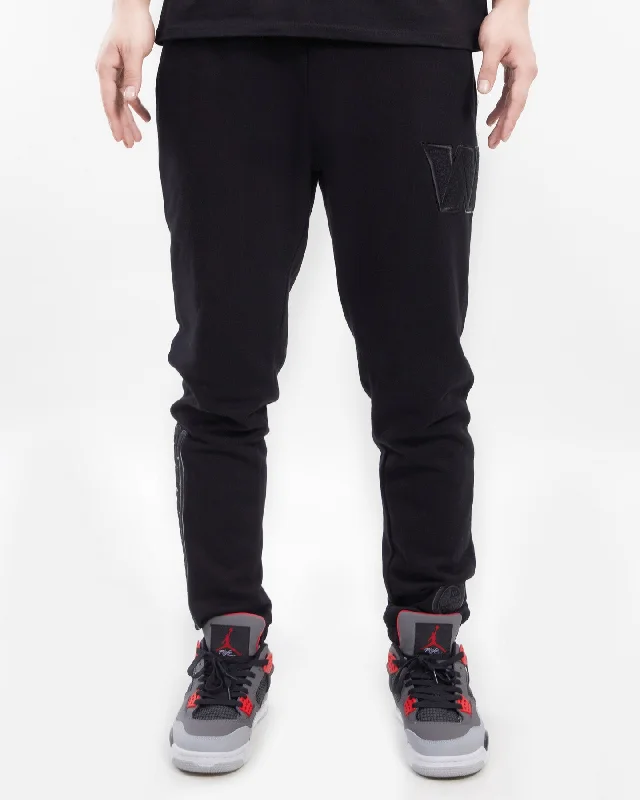 Active Wear NFL WASHINGTON COMMANDERS TRIPLE BLACK MEN'S JOGGER (TRIPLE BLACK)