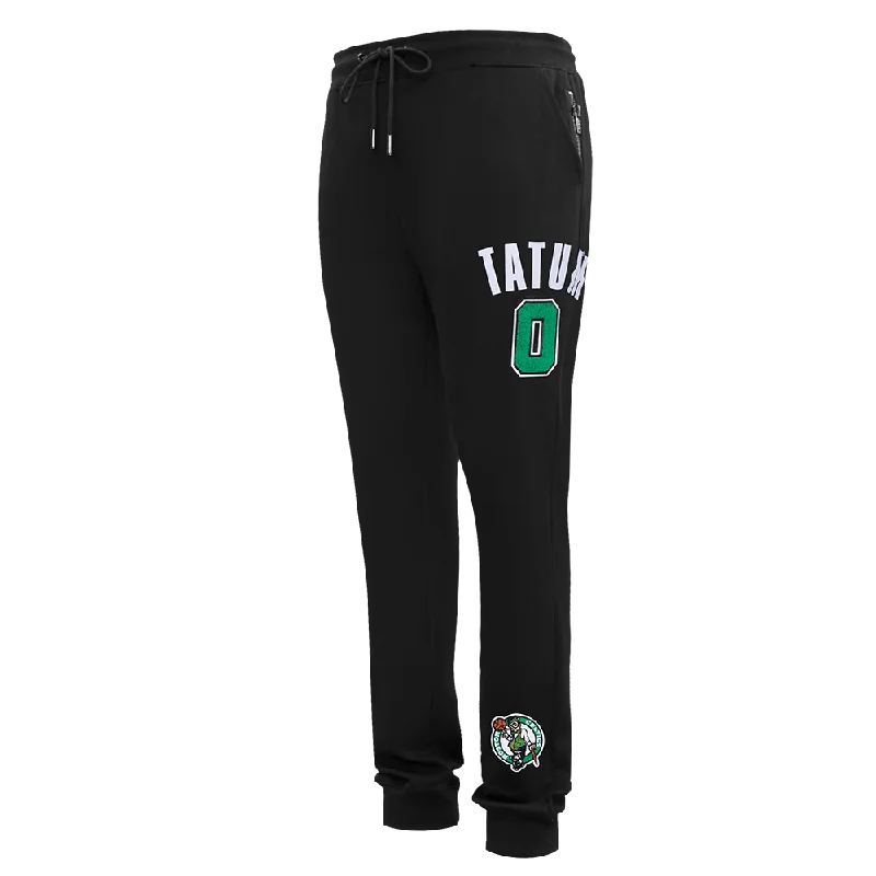 Comfortable Outfits NBA BOSTON CELTICS TATUM MEN'S JOGGER (BLACK)