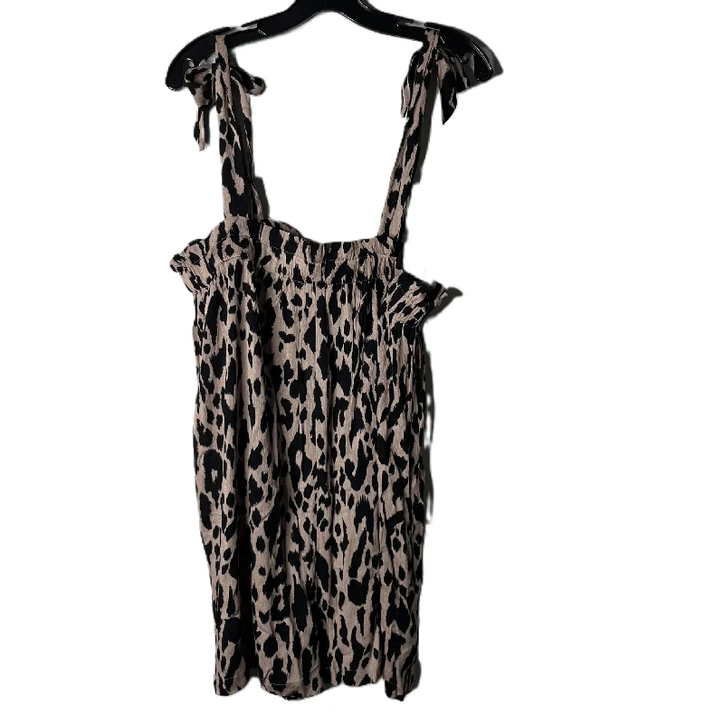 Comfortable Outfits Romper By Oddi In Animal Print, Size: L