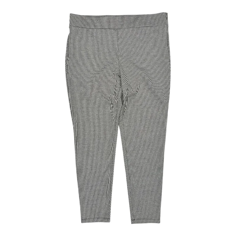 Utility Vests Pants Leggings By Loft In Black & White, Size:Xl