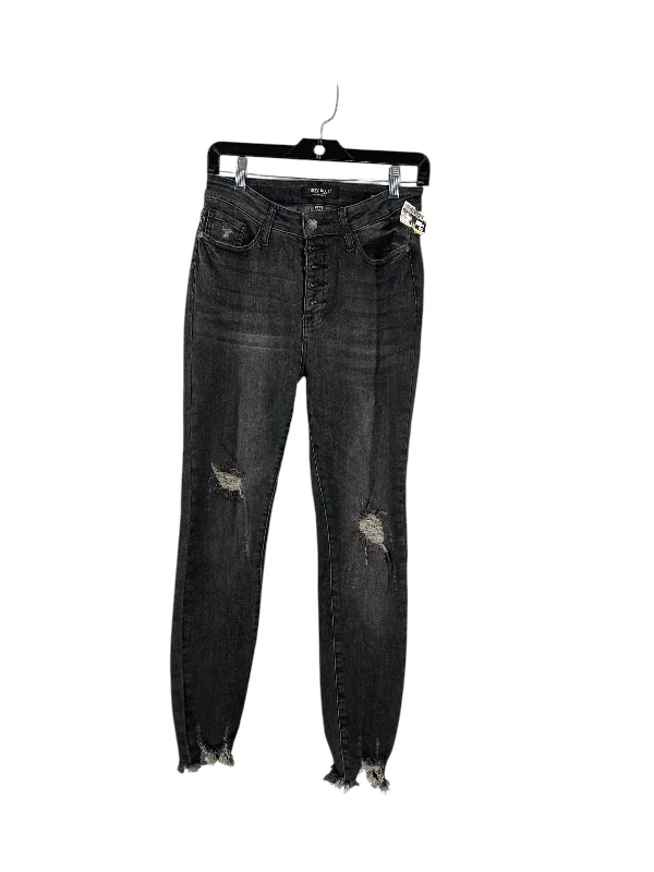 Soft Fabrics Jeans Skinny By Judy Blue In Black, Size: 4