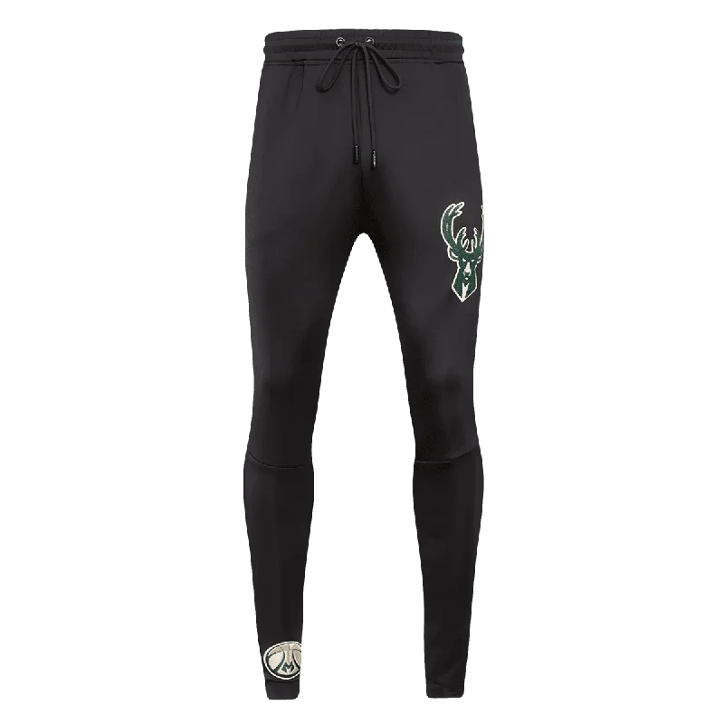 Minimalist Style NBA MILWAUKEE BUCKS CLASSIC MEN'S TRACK PANT (BLACK)