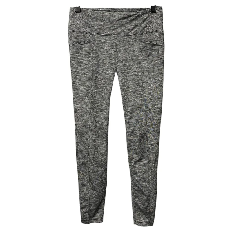 Comfortable Pants Athletic Leggings By Athleta In Grey, Size: M