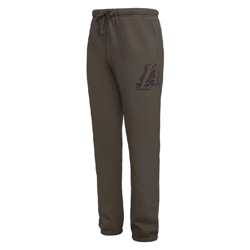 Easygoing Fashion NBA LOS ANGELES LAKERS NEUTRAL MEN'S SWEATPANT (DARK TAUPE)