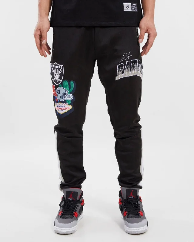 Relaxed Pants NFL LAS VEGAS RAIDERS HOMETOWN MEN'S TRACK PANT (BLACK)