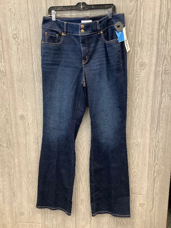 Lightweight Gear Jeans Boot Cut By Lane Bryant In Blue, Size: 16l
