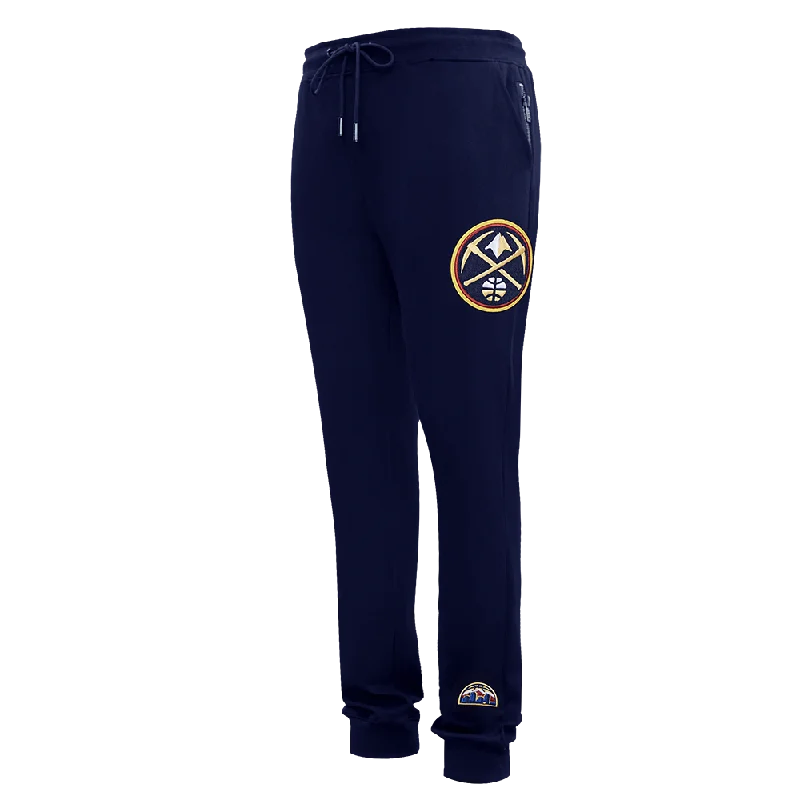 Premium Outfits NBA DENVER NUGGETS CLASSIC CHENILLE MEN'S JOGGER (MIDNIGHT NAVY)