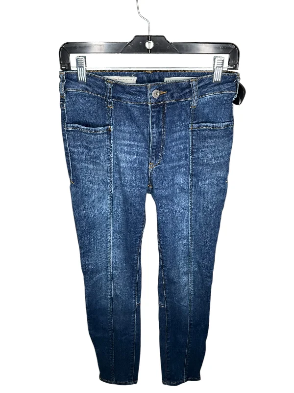 Timeless Style Jeans Skinny By Pilcro In Blue, Size: 4
