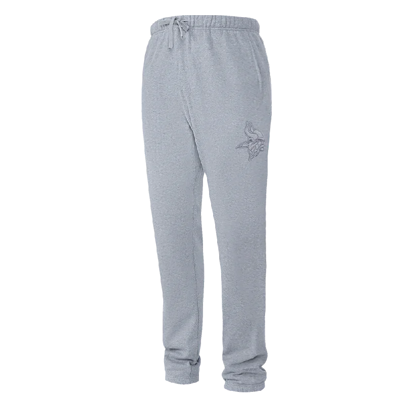 Casual Comfort NFL MINNESOTA VIKINGS NEUTRAL MEN'S SWEATPANT (DARK HEATHER GRAY)