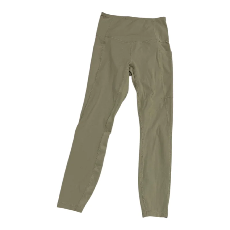 Heavy Coats Athletic Leggings By Varley In Taupe, Size: Xs