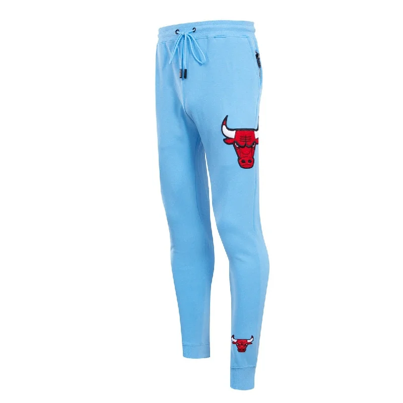 Laid-Back Style NBA CHICAGO BULLS CLASSIC CHENILLE MEN'S JOGGER (UNIVERSITY BLUE)