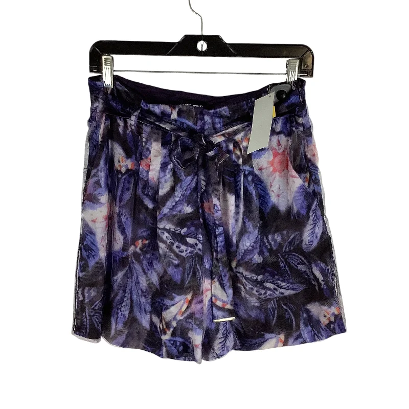 Everyday Essentials Shorts Designer By Giorgio Armani In Purple, Size: 10 (40)