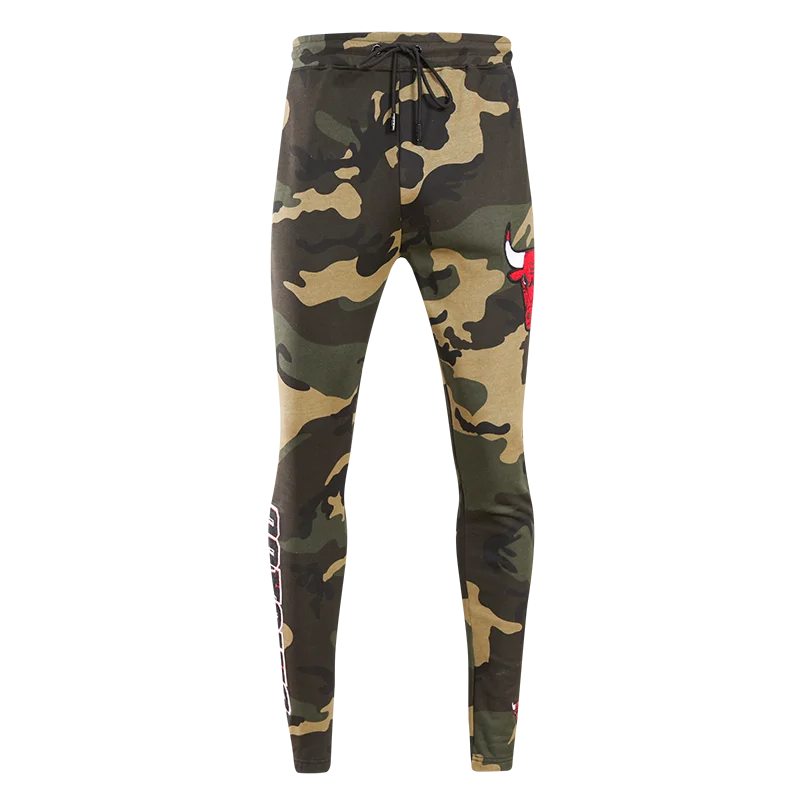 Casual Outfit NBA CHICAGO BULLS LOGO PRO TEAM MEN'S SWEATPANT CAMO (CAMO)