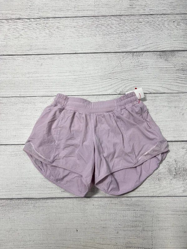 Comfortable Shoes Athletic Shorts By Lululemon In Purple, Size: 6