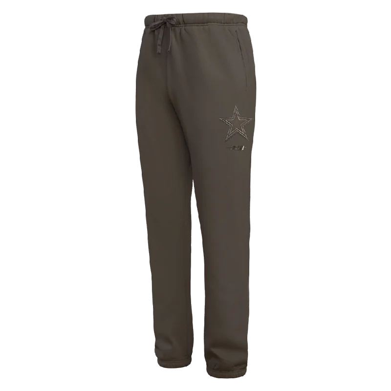 Essential Wardrobe NFL DALLAS COWBOYS NEUTRAL MEN'S SWEATPANT (DARK TAUPE)