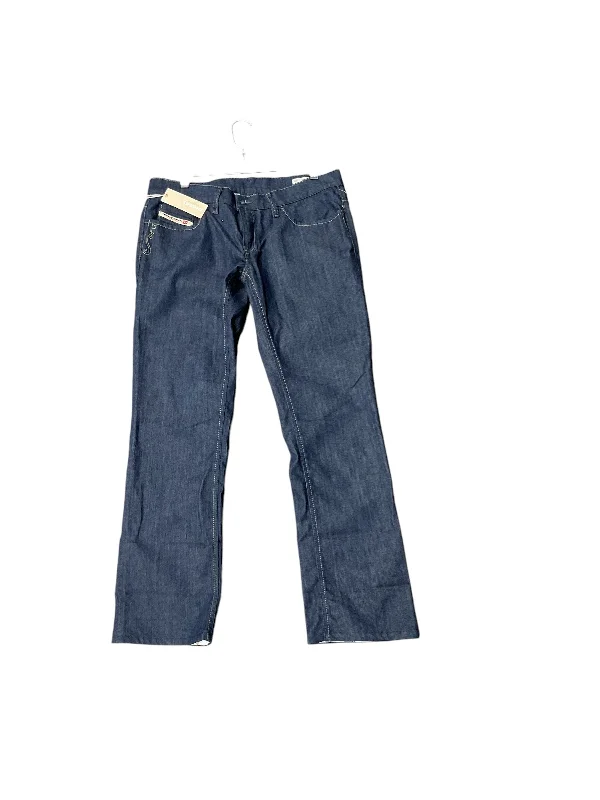 Bright Shirts Jeans Straight By Deisel In Blue Denim, Size: 12