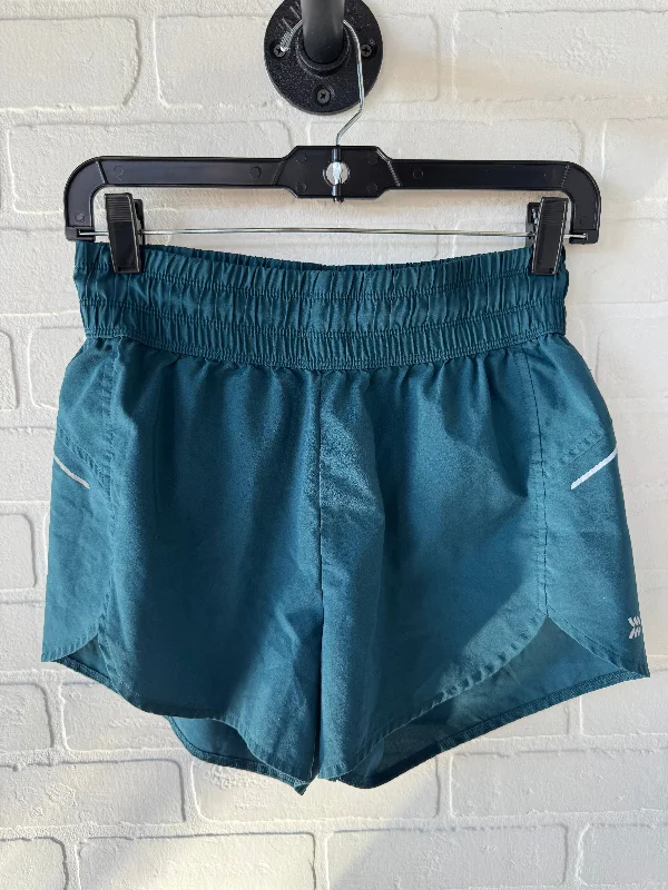 Outdoor Clothing Athletic Shorts By All In Motion In Teal, Size: 0