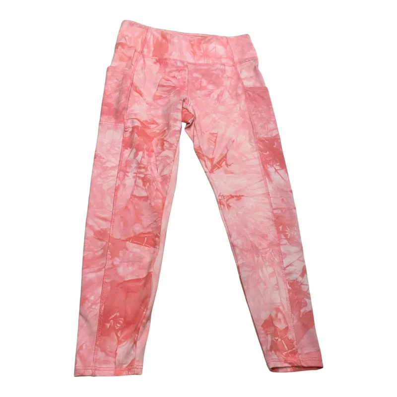 Urban Apparel Athletic Leggings By Marika In Pink, Size: L