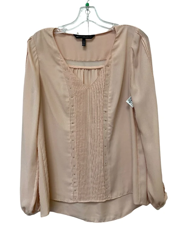 Active Gear Top Long Sleeve By White House Black Market In Pink, Size: 6