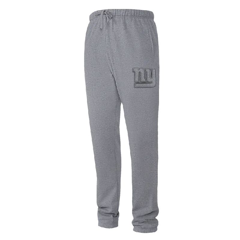 Fashion Basics NFL NEW YORK GIANTS NEUTRAL MEN'S SWEATPANT (DARK HEATHER GRAY)
