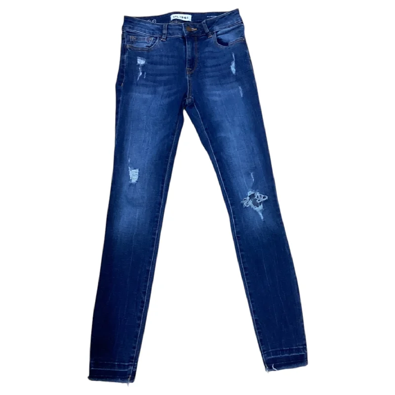 Sporty Look Jeans Designer By Dl1961 In Blue Denim, Size: 2
