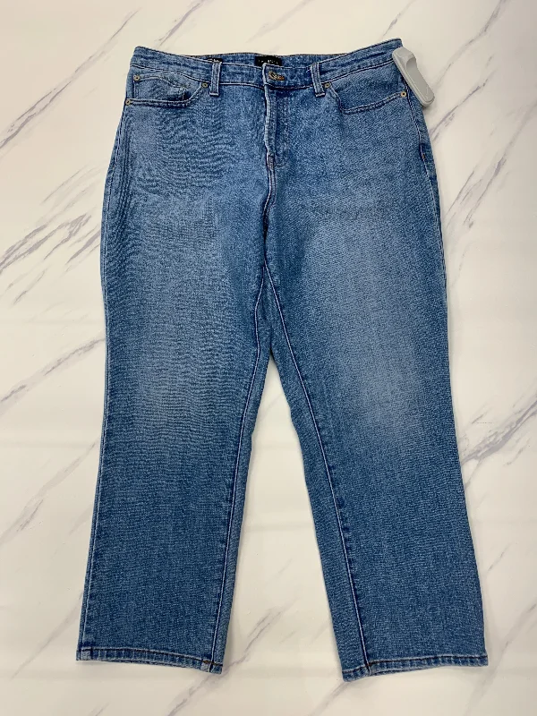 Relaxed Wear Jeans Straight By Talbots, Size: 12petite