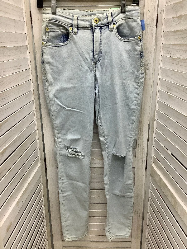 Laid-Back Style Jeans Skinny By Inc In Blue, Size: 8