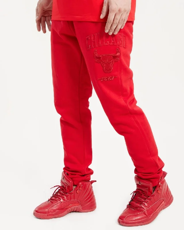 Soft Layers NBA CHICAGO BULLS CLASSIC TRIPLE RED MEN'S SWEATPANT (TRIPLE RED)
