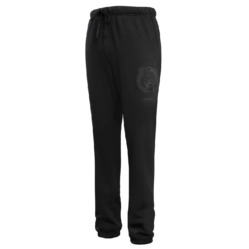 Timeless Style NBA BOSTON CELTICS NEUTRAL FLC SWEATPANT (BLACK)