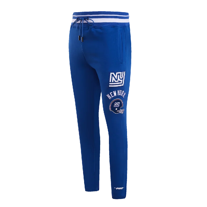 Cozy Fit NFL NEW YORK GIANTS RETRO CLASSIC MEN'S SWEATPANT (DODGER BLUE)