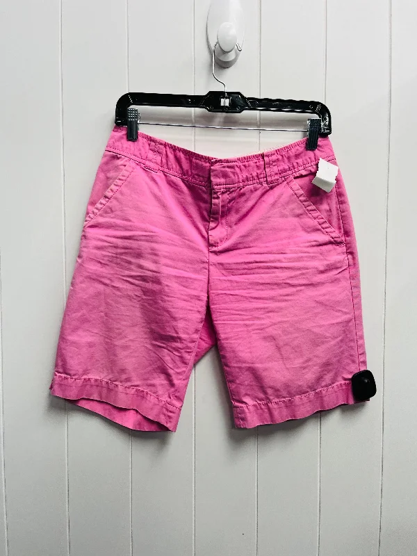 Stylish Joggers Shorts Designer By Lilly Pulitzer In Pink, Size: 6