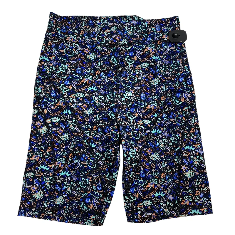 Effortless Comfort Athletic Shorts By Free People In Black & Blue, Size: L