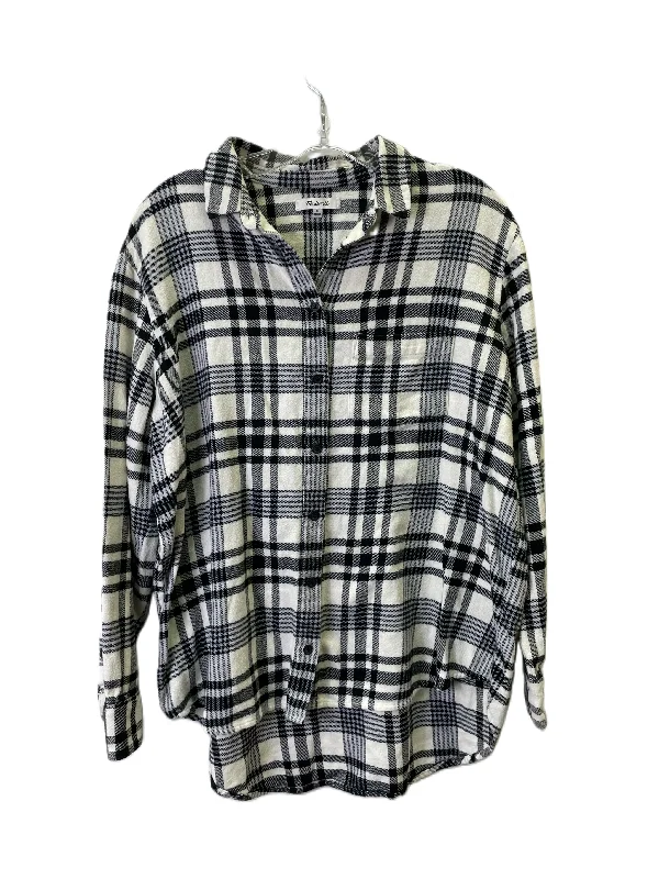 Summer Tees Top Long Sleeve By Madewell In Black, Size: M